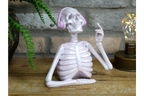 Skeleton with Headphones - Pink