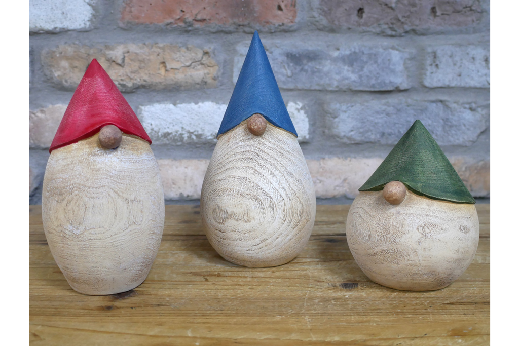 Set of Three Gnomes