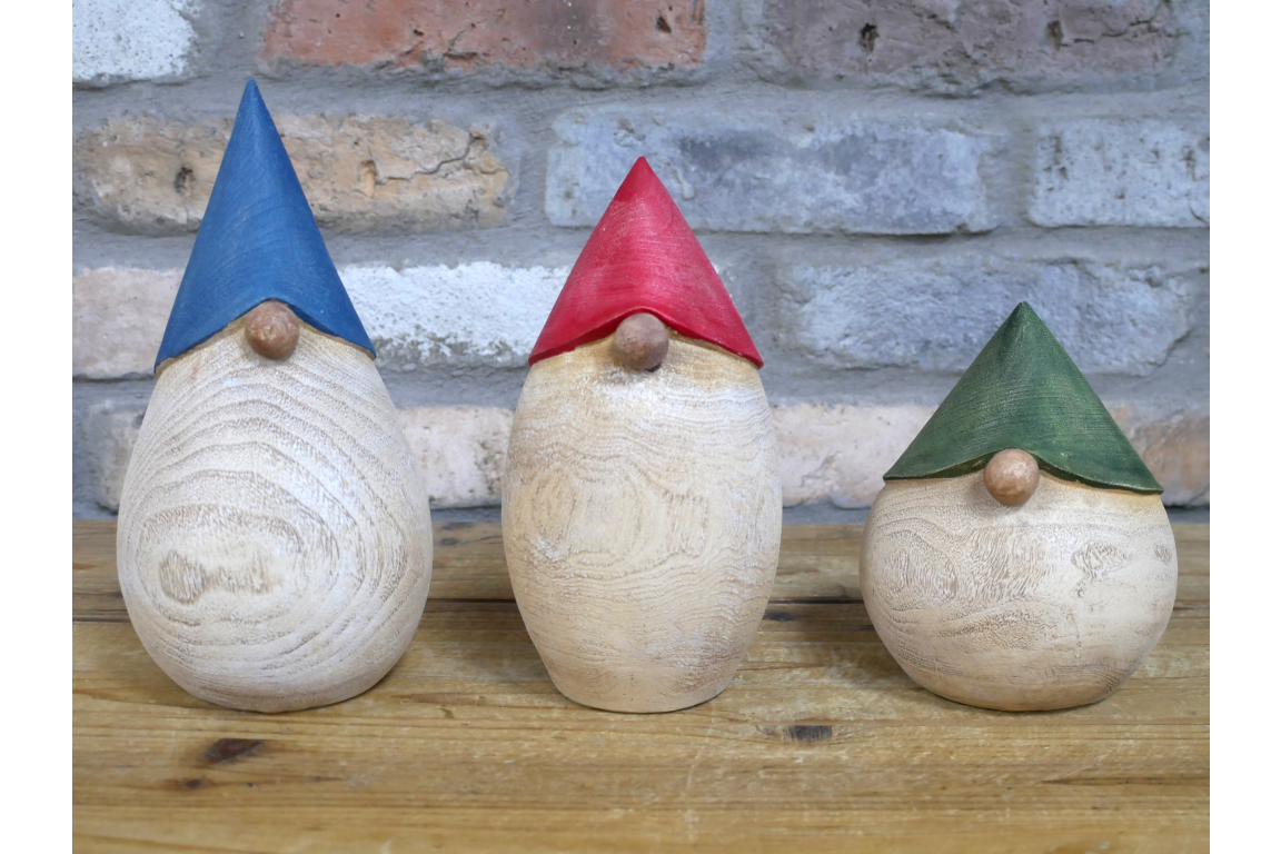 Set of Three Gnomes