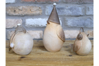 Set of Three Winter Birds