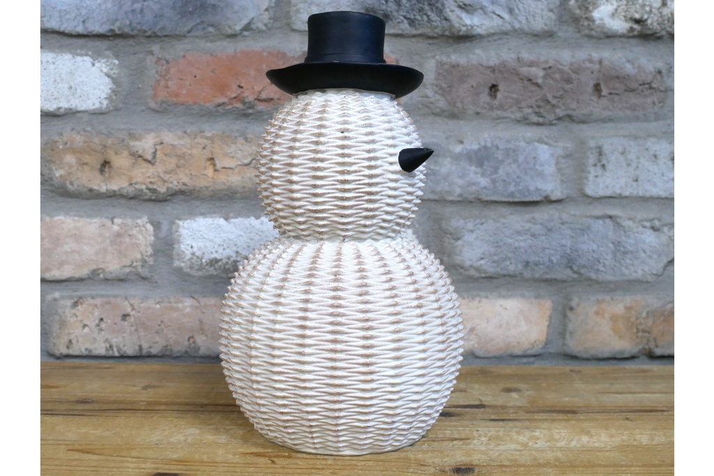 Snowman with a Top Hat