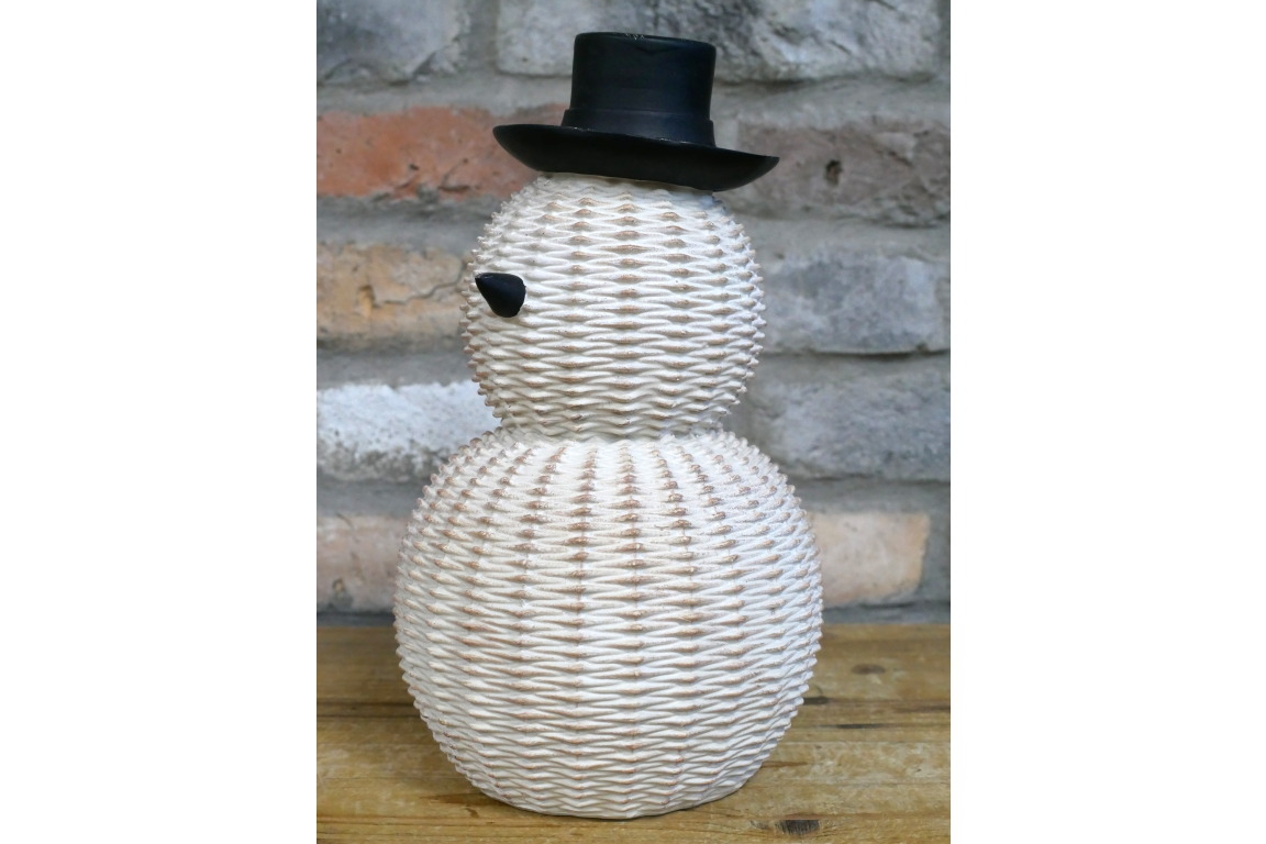 Snowman with a Top Hat