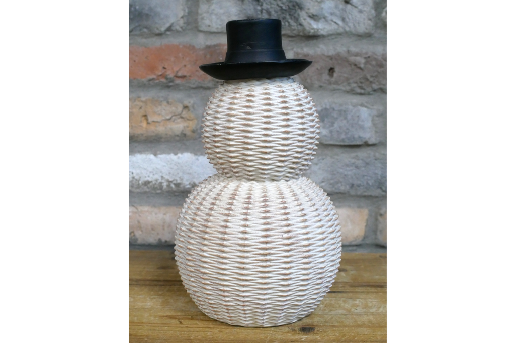 Snowman with a Top Hat