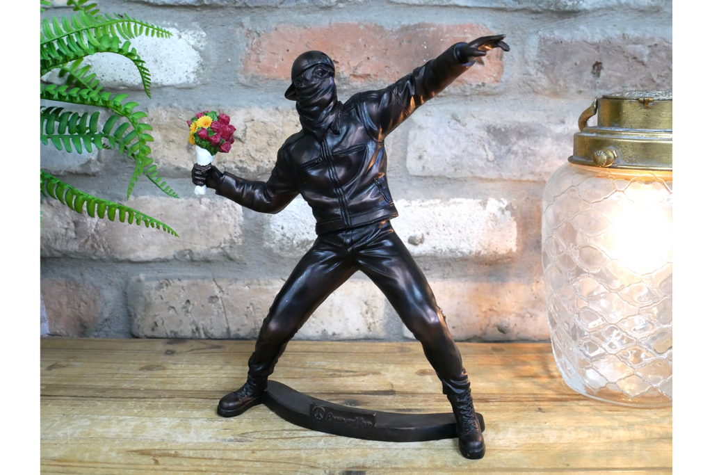 Man with Flowers