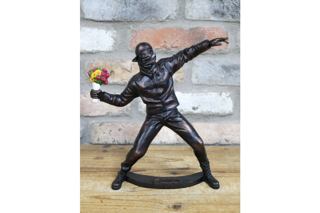Man with Flowers