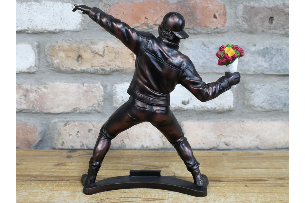 Man with Flowers