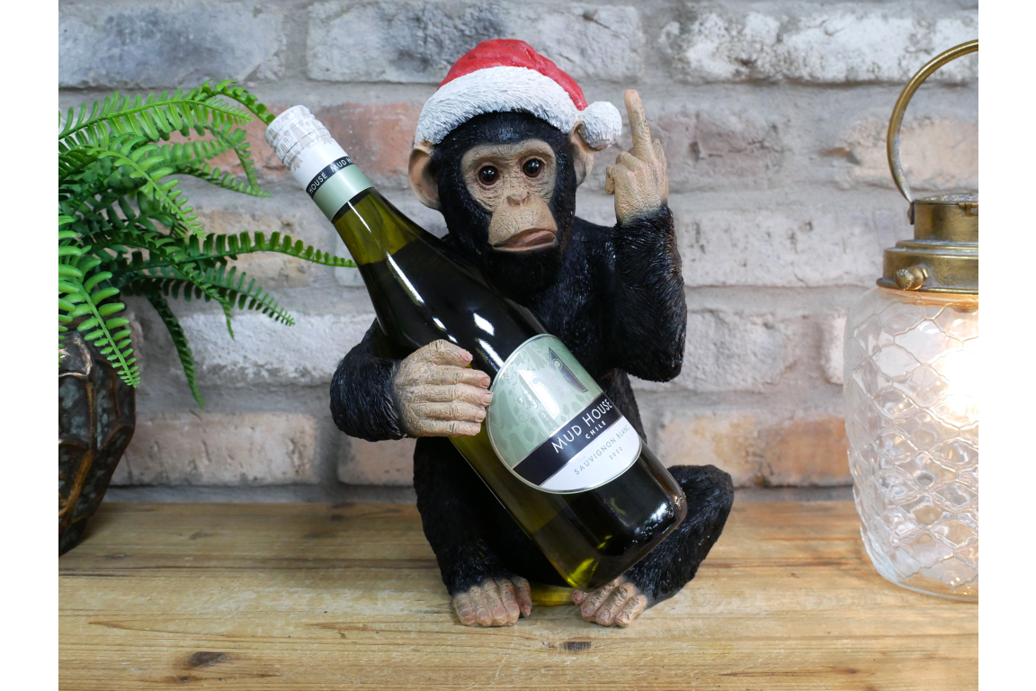 Up Yours Monkey Wine Holder