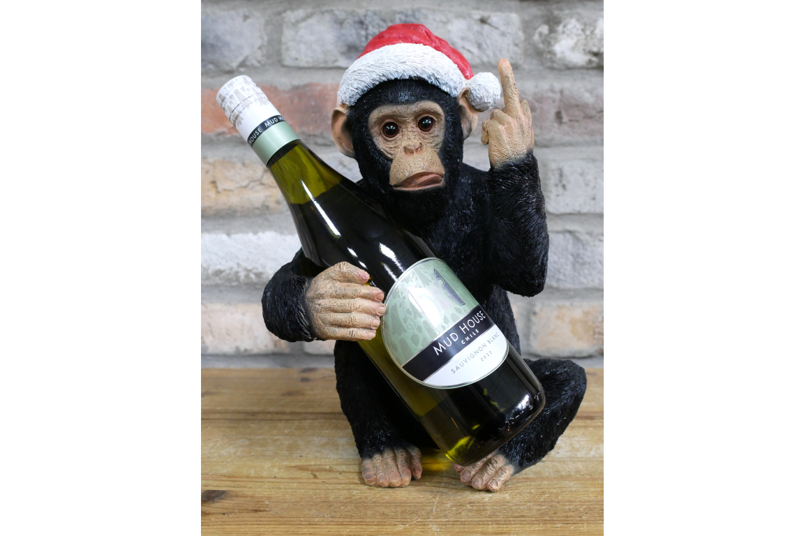 Up Yours Monkey Wine Holder
