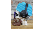 Skull with Headphones