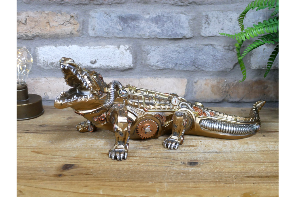 Steampunk Crocodile