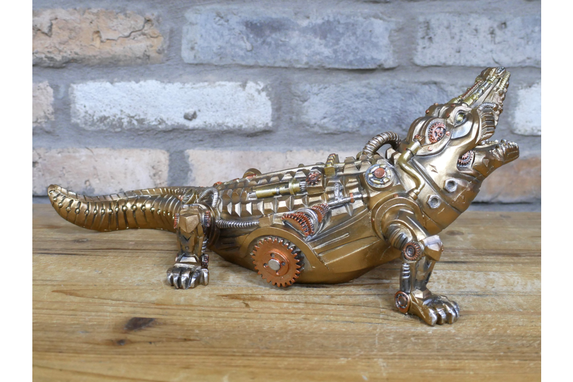Steampunk Crocodile