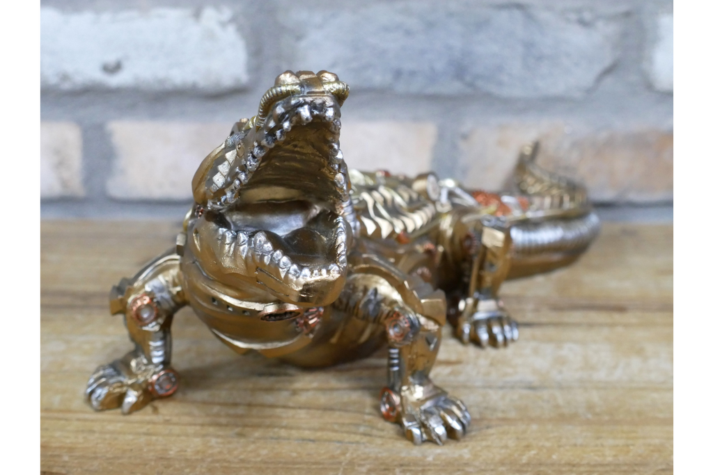 Steampunk Crocodile