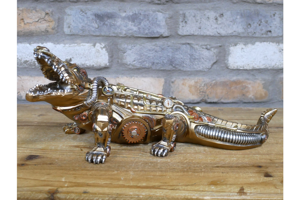 Steampunk Crocodile