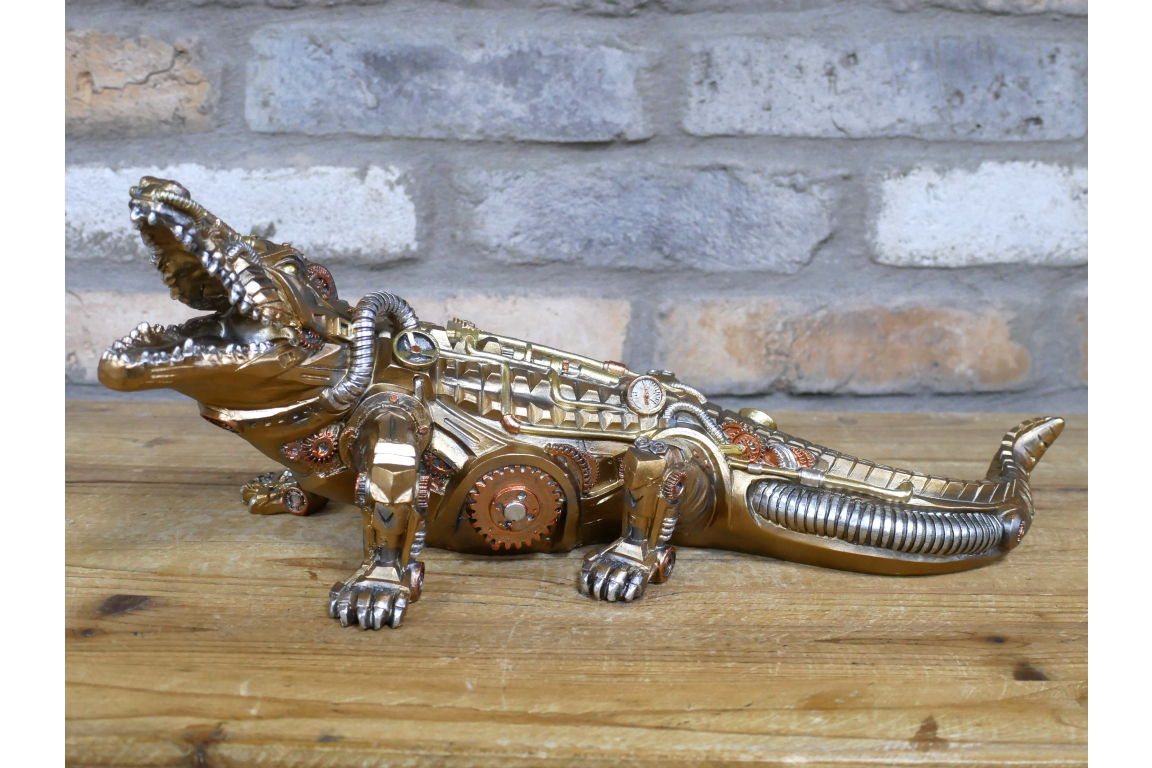 Steampunk Crocodile