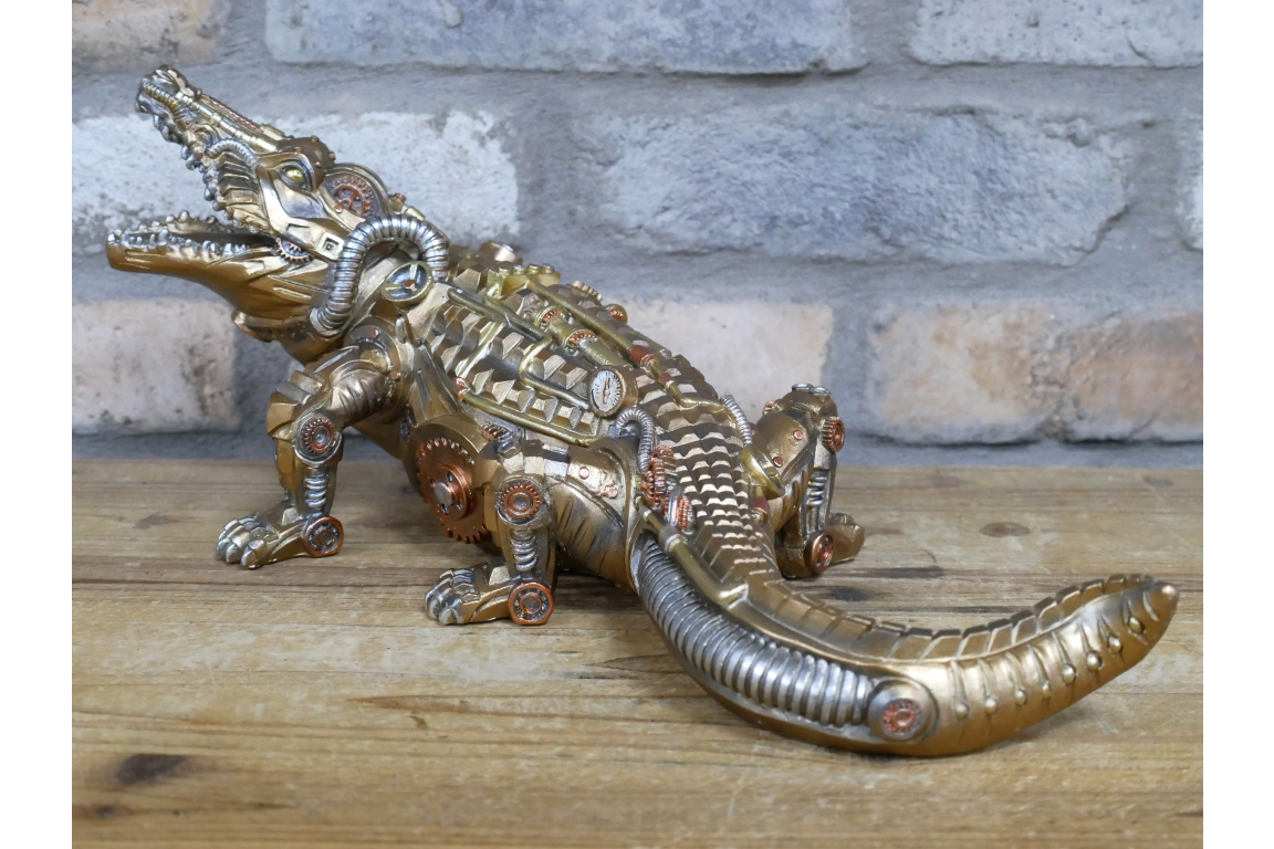 Steampunk Crocodile