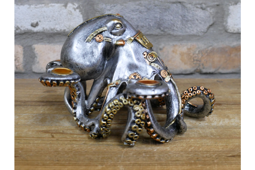 Octopus Candle Holder