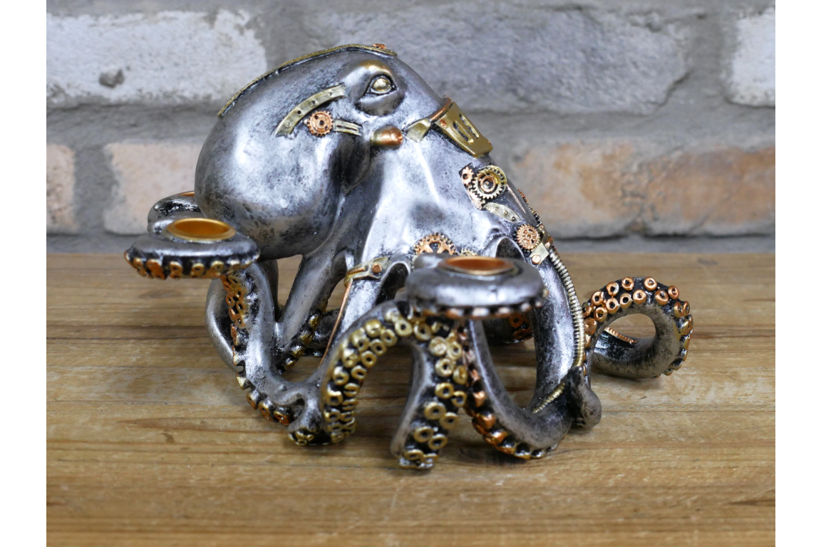 Octopus Candle Holder
