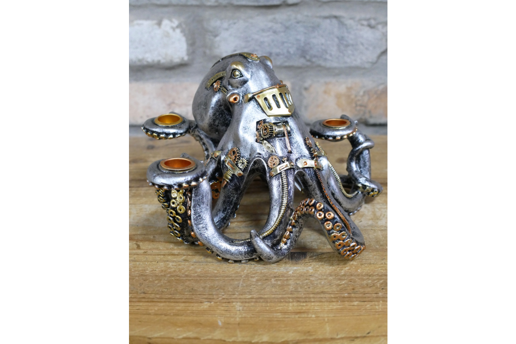 Octopus Candle Holder