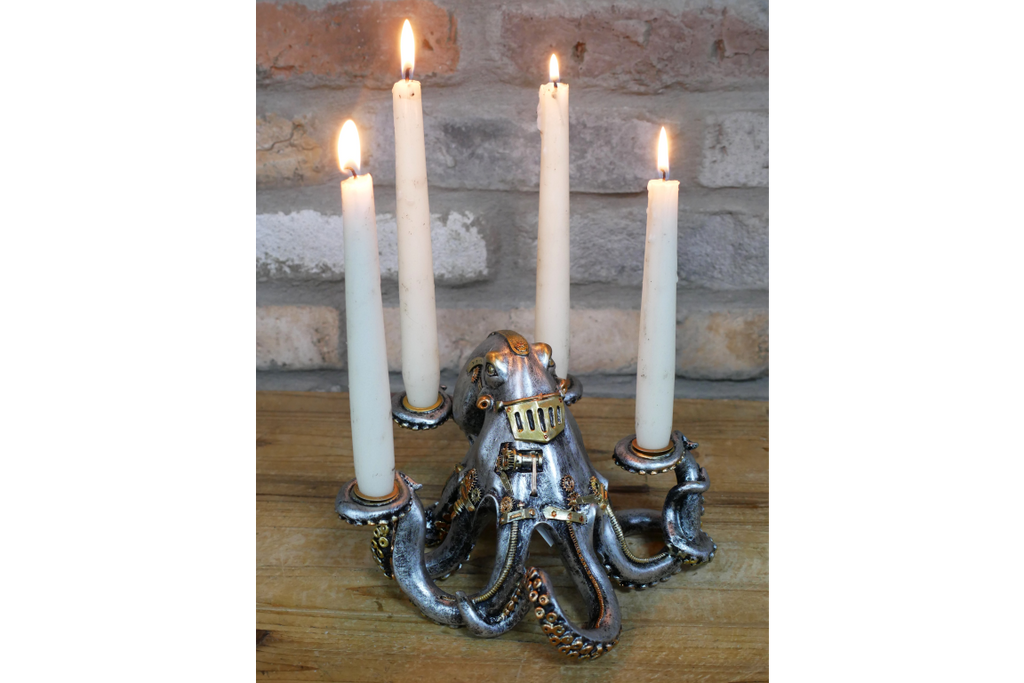 Octopus Candle Holder