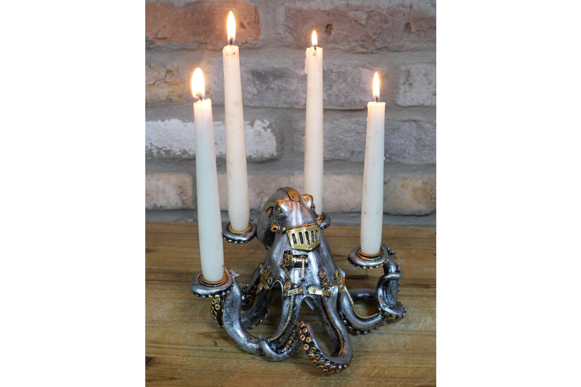 Octopus Candle Holder
