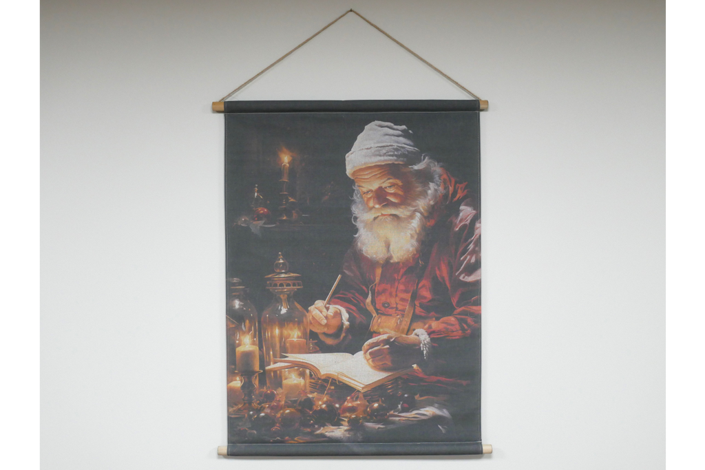 Santa Canvas Wall Art