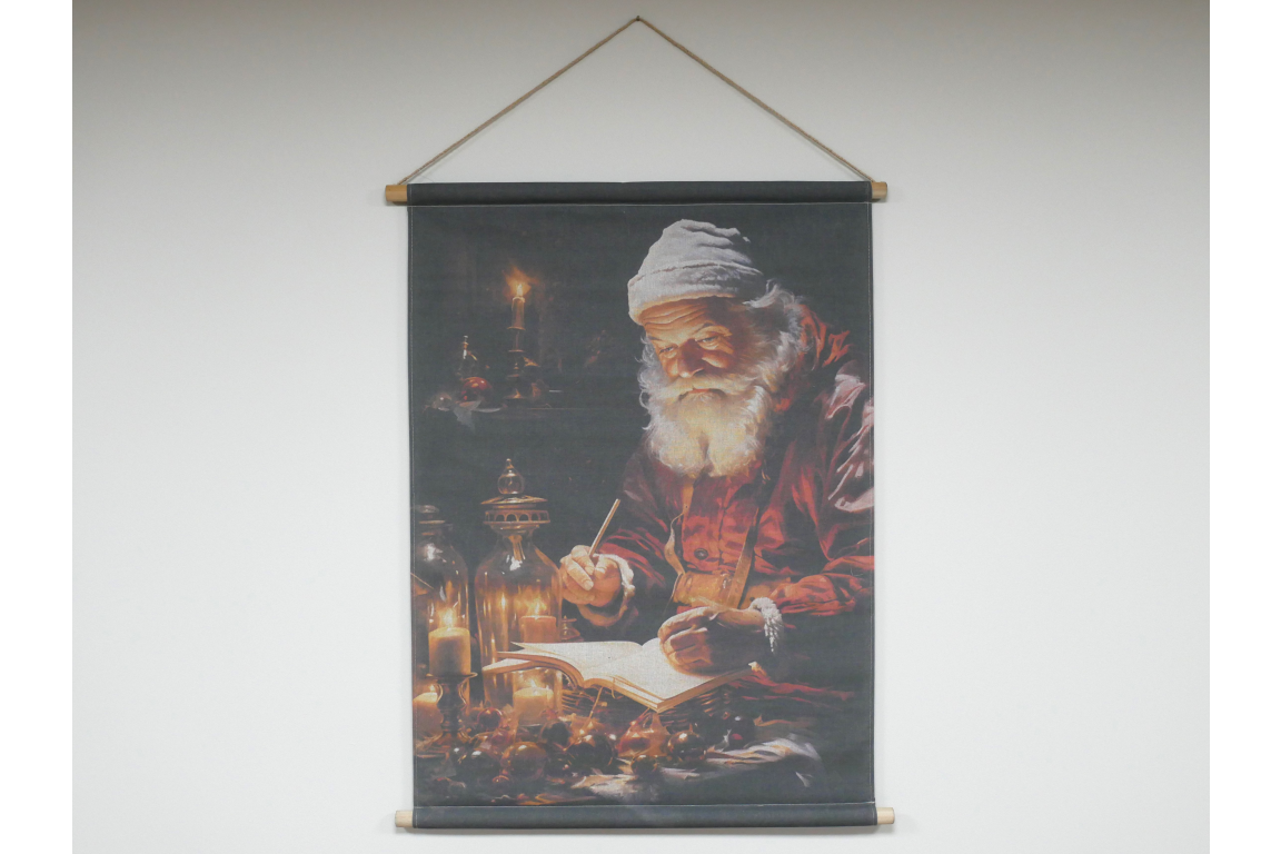 Santa Canvas Wall Art