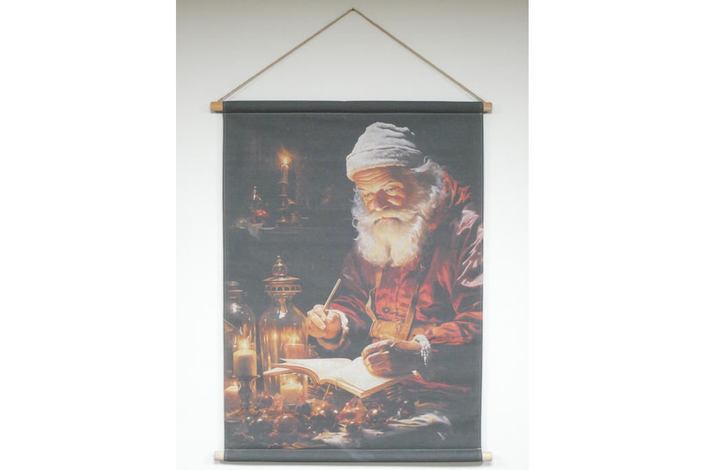 Santa Canvas Wall Art