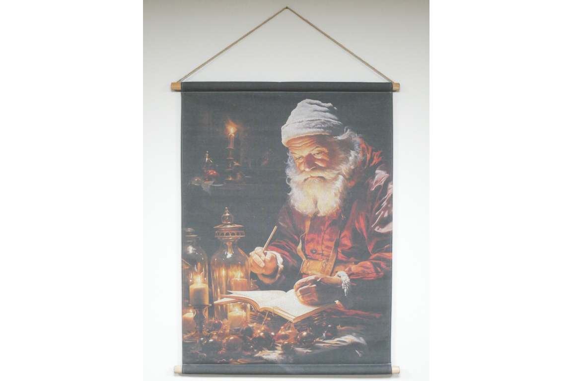 Santa Canvas Wall Art