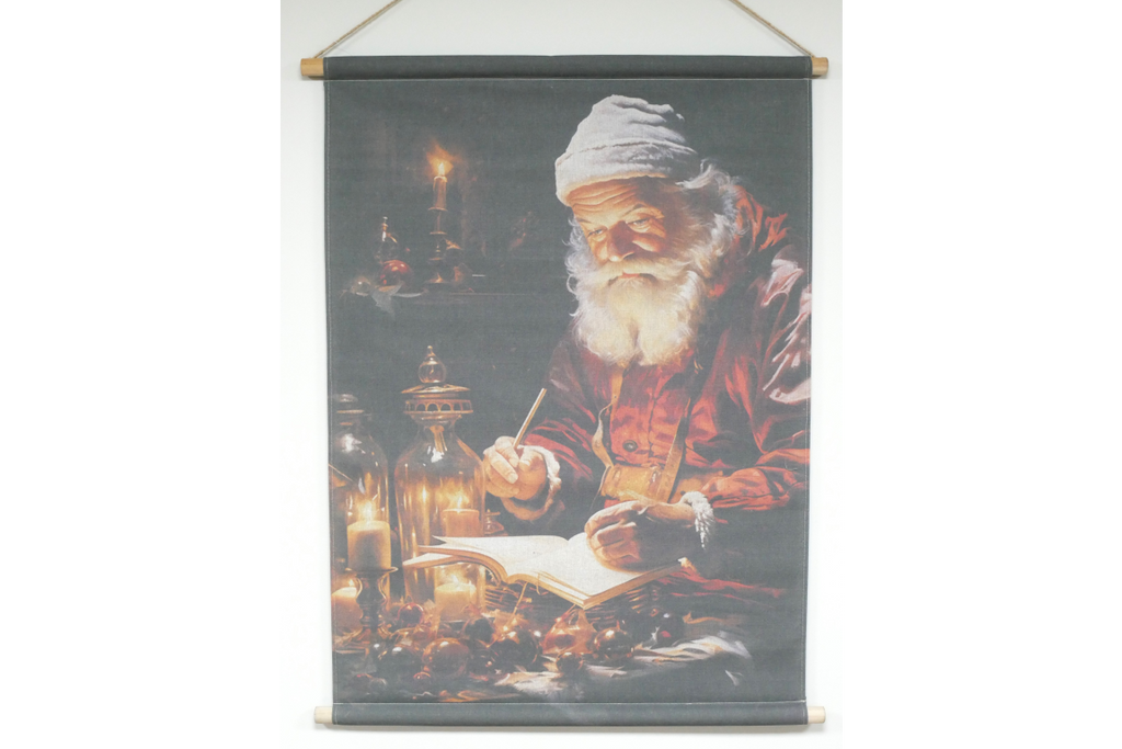 Santa Canvas Wall Art