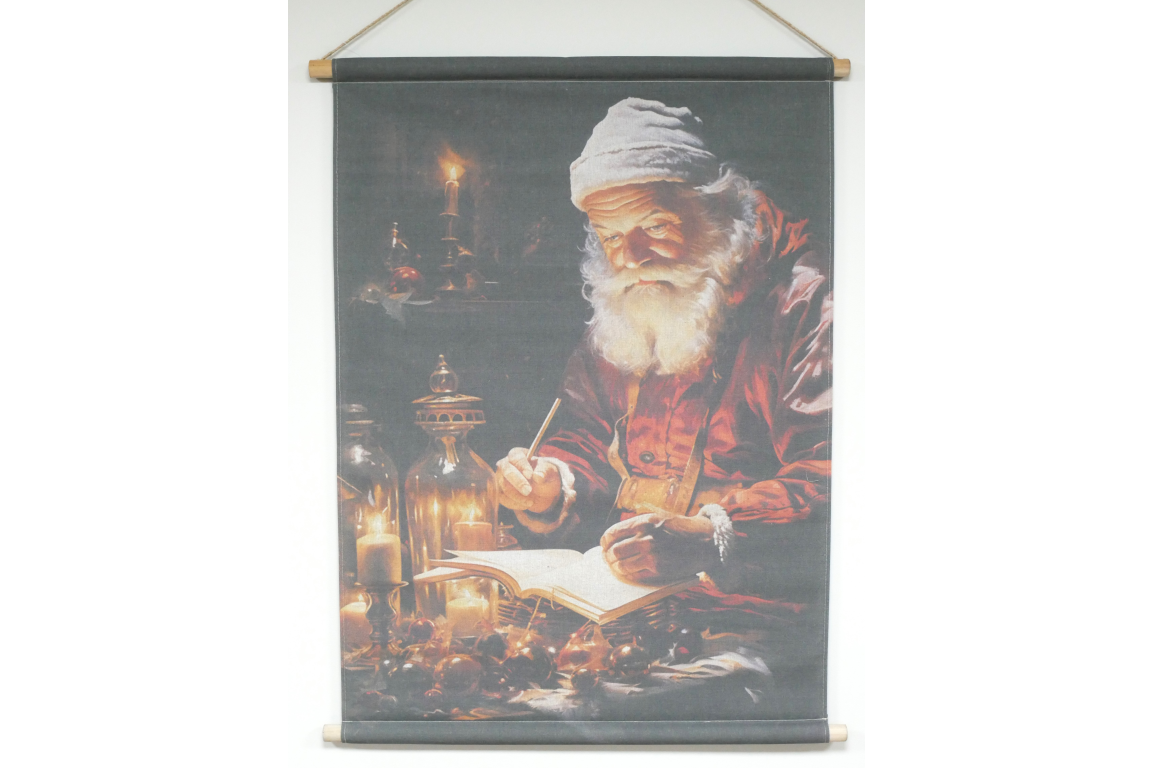 Santa Canvas Wall Art