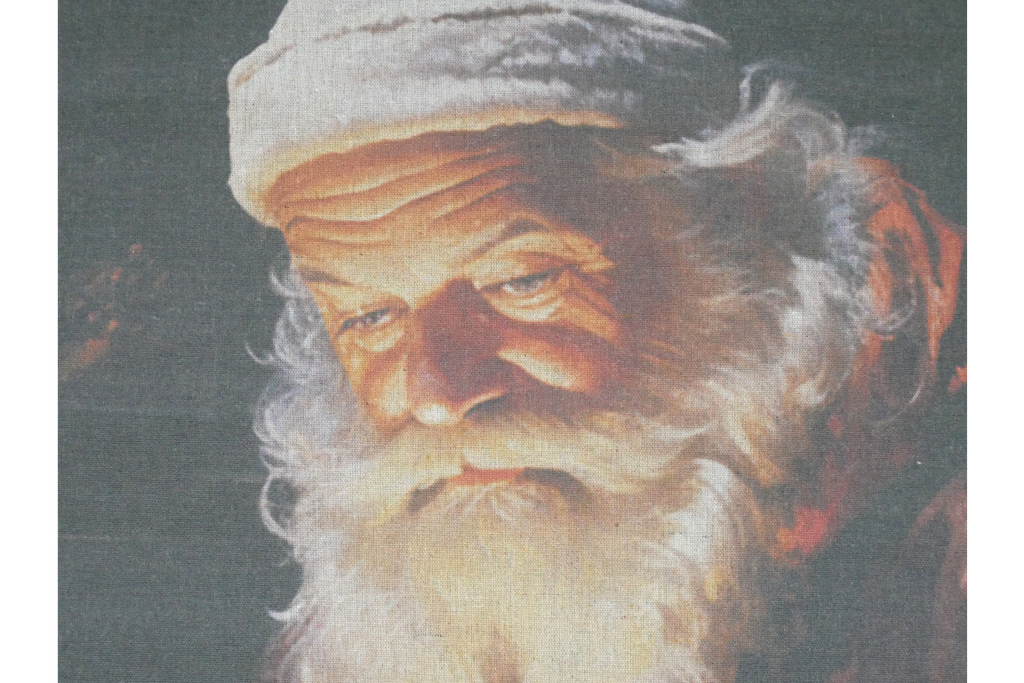 Santa Canvas Wall Art