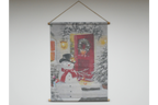 Snowman Canvas Wall Art