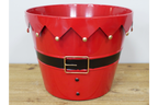 Set of Two Santa Planters
