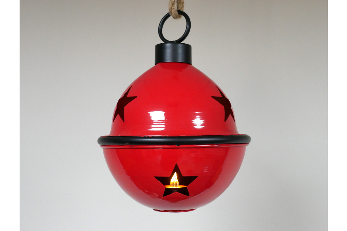 Red Light Up Bell