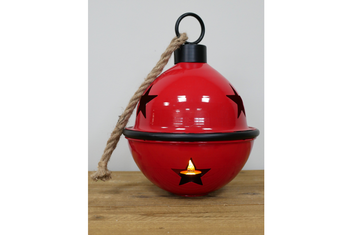 Red Light Up Bell