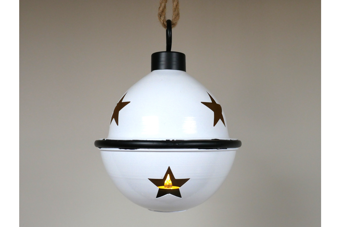 White Light Up Bell