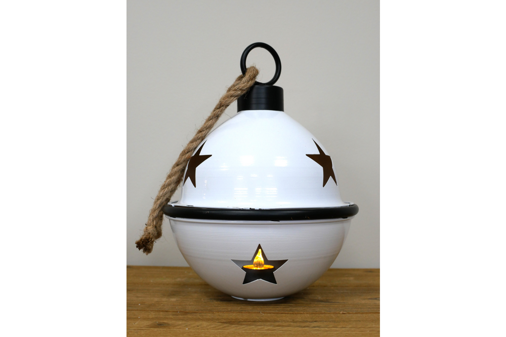 White Light Up Bell