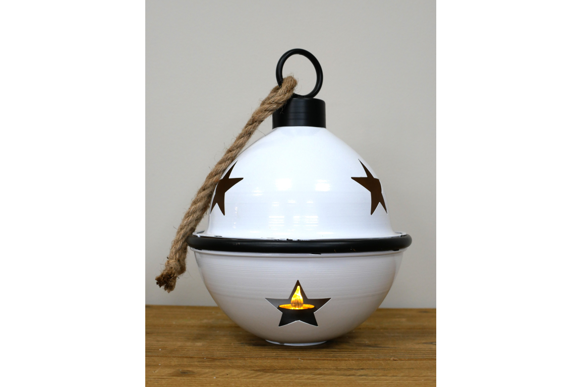 White Light Up Bell