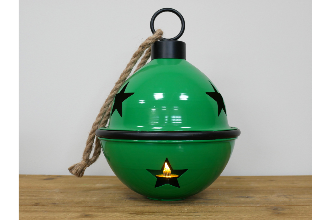 Green Light Up Bell