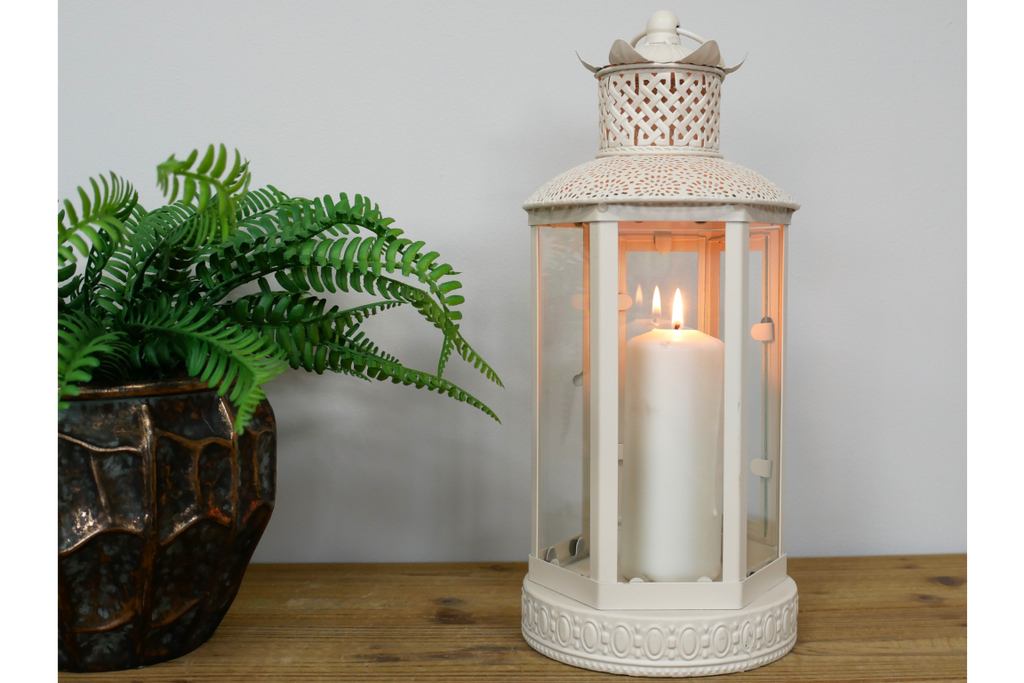 Cream Lantern