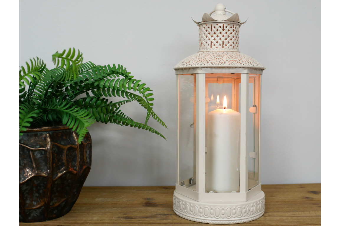 Cream Lantern