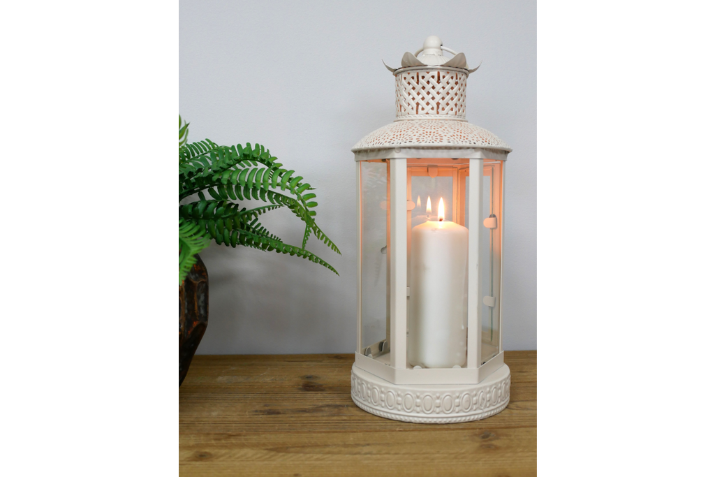 Cream Lantern