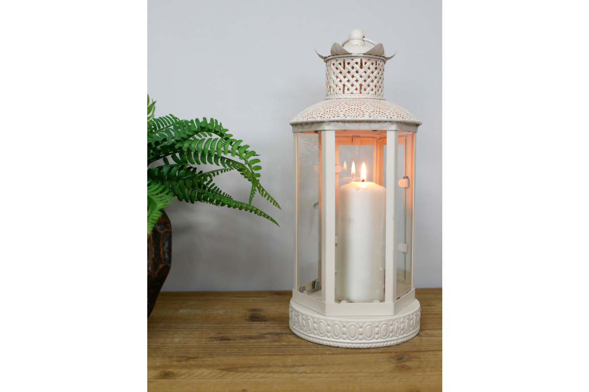 Cream Lantern