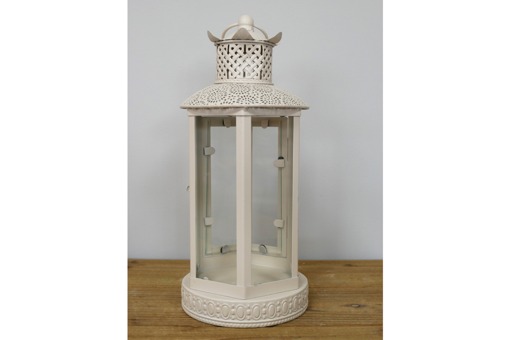 Cream Lantern