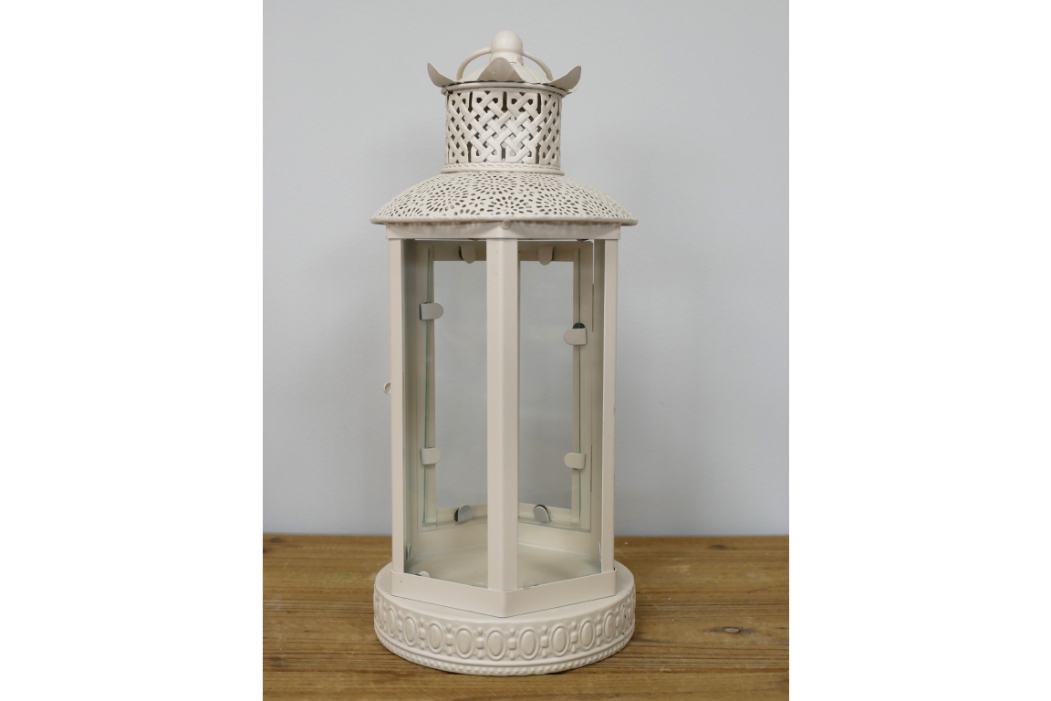 Cream Lantern