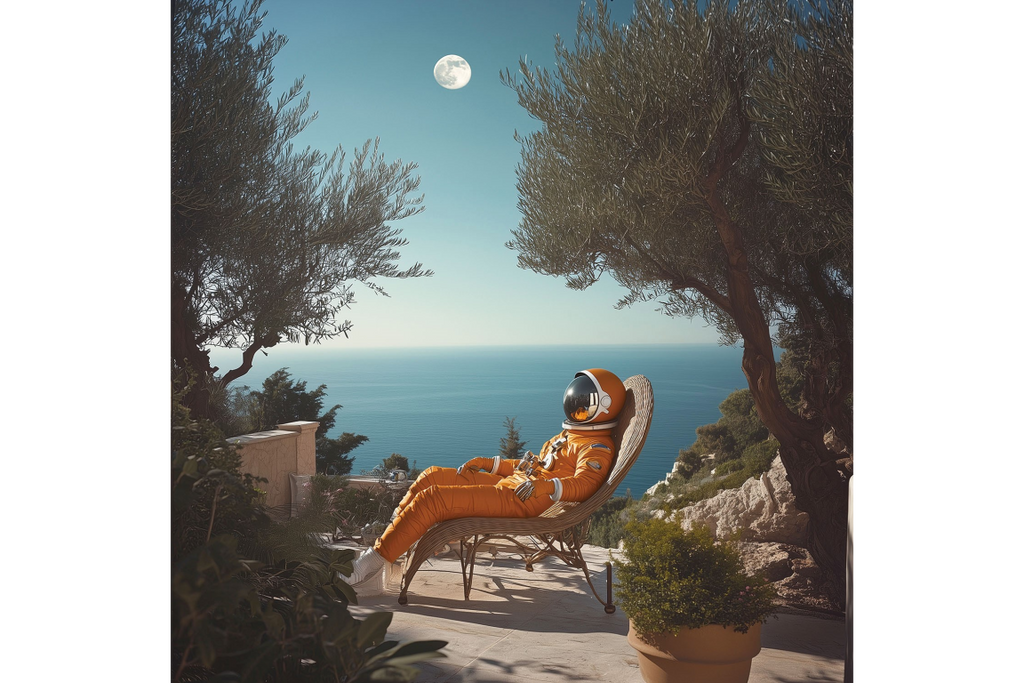 Spaceman Wall Art