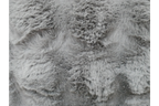 Grey Fur Cushion