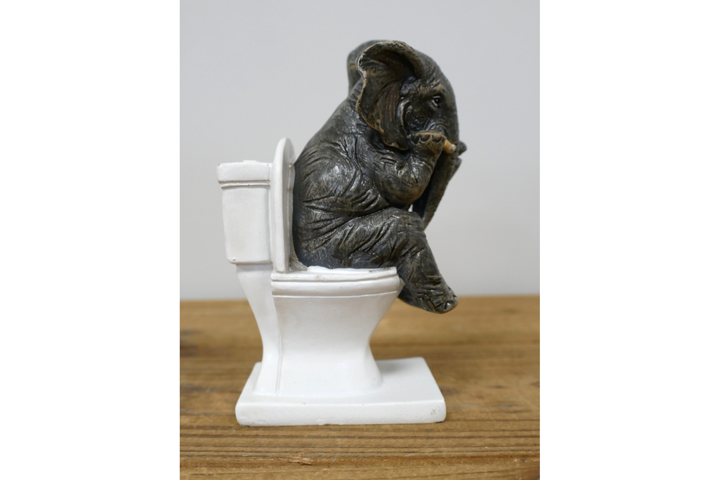 Elephant on the Loo