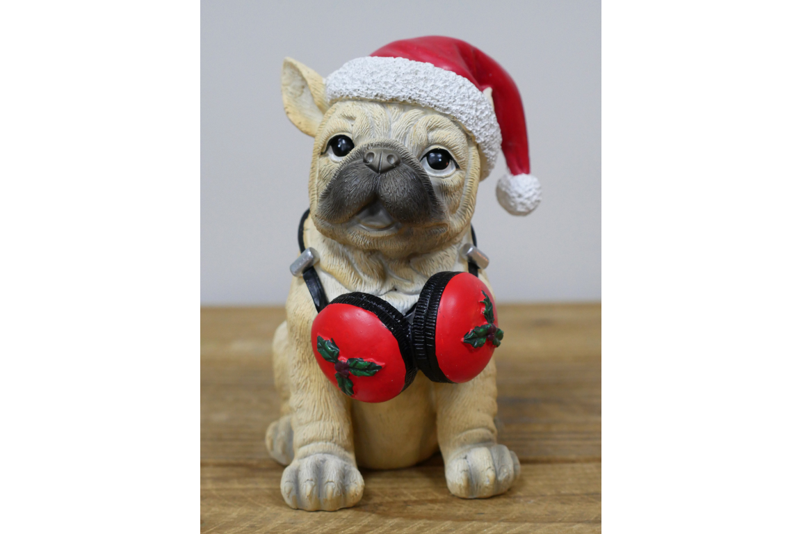 Dog with Headphones