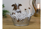 Cow in the Bath